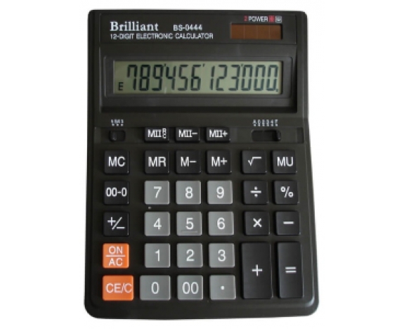Калькулятор BS-0444 12р., 2-пит,BS-0444