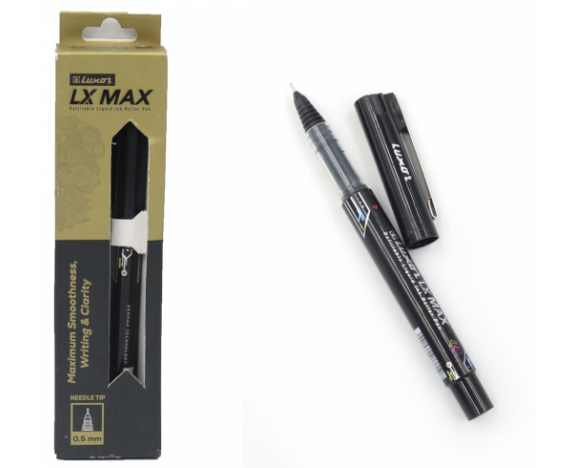 11081 Роллер Luxor LX MAX NEEDLE TIP, чорн..инд.упаковк 1шт/єтик