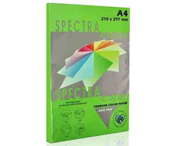 Кольоровий папір SPECTRA COLOR 100 аркушів А4 80 г/м, Parrot 230-MA42, зелений