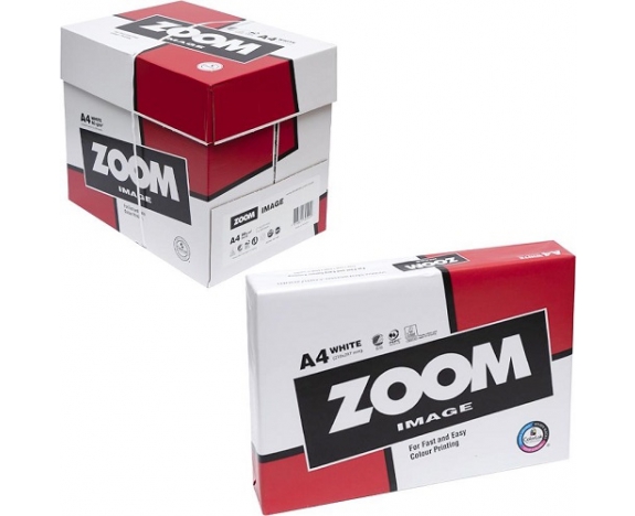 Папір для ксероксу  ZOOM А4 500 арк (80), Фінляндія