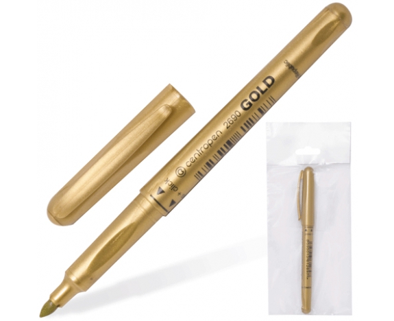 Маркер Gold & Silver 2690, золотий, Centropen
