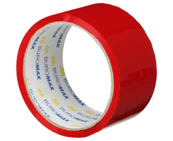 Клейка стрічка пак. 48мм x 35м, червона BM.7007-05