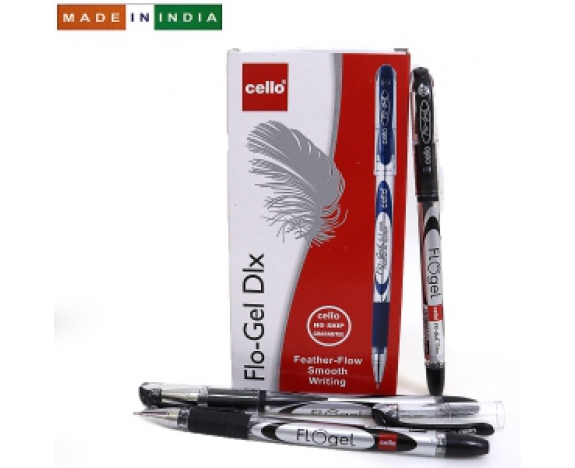 Ручка гель Cello Flogel pen SKU 20Box 0,5мм чорн.