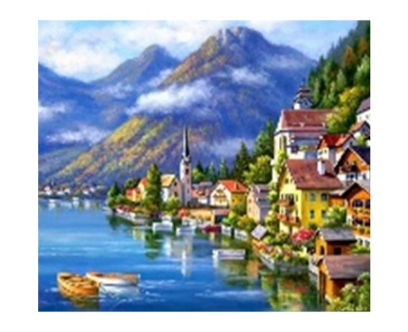 GLE70709_B Алмазна мозаїка за номерами 40*50 