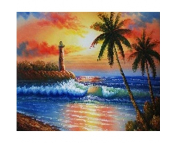 GLE70808_B Алмазна мозаїка за номерами 40*50 