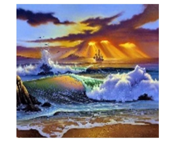GLE70971_B Алмазна мозаїка за номерами 40*50 