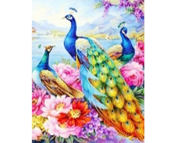 GLE71060_B Алмазна мозаїка за номерами 40*50 