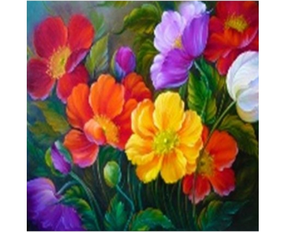 GLE71081_B Алмазна мозаїка за номерами 40*50 
