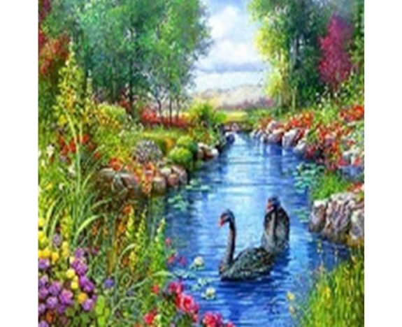 GLE71091_B Алмазна мозаїка за номерами 40*50 