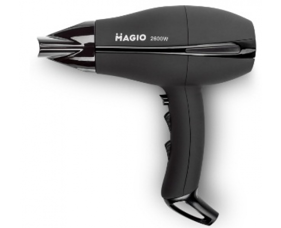 (ПІД ЗАМОВЛЕННЯ) Фен MAGIO MG-550 2600Вт, 3 режими температури, 2 швидкості, дифузор, SouftTouch