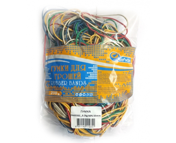 R5060 Гумка для грошей Josef Otten 50г, 60%, 60мм, mix (R056051)