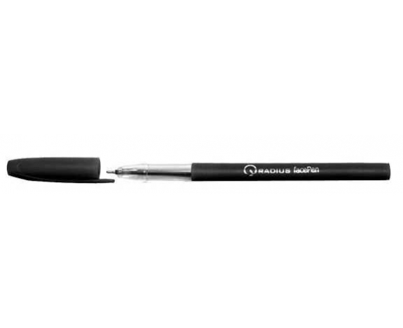 Ручка FACE PEN чорна, масляна 0.7мм, Radius