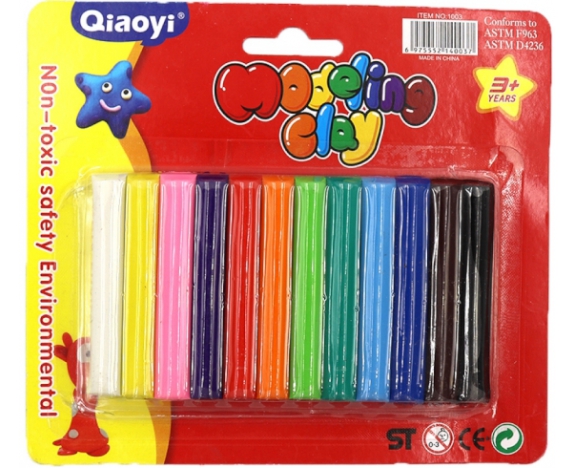 1003 Пластилін Modeling Clay 12кол.