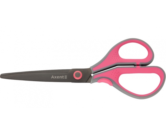 Ножиці Titanium Lite, 19 см, сіро-розові 6406-02-A AXENT