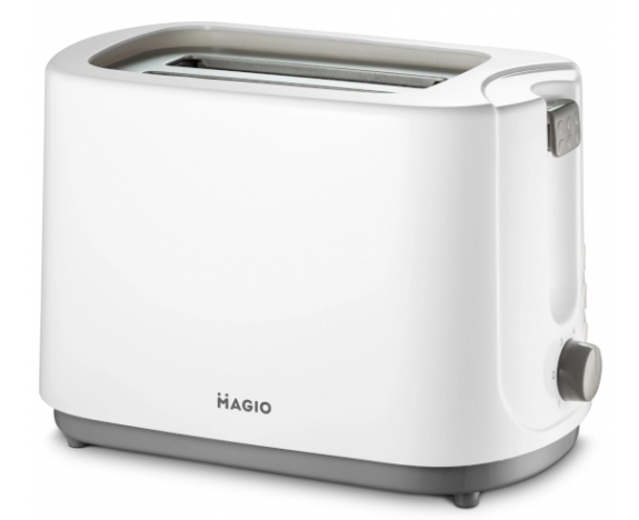 (ПІД ЗАМОВЛЕННЯ) Тостер MAGIO МG-276, 820 Вт, 2 скибочки, 6 ступенів підсмажування, режим розморожування та підігріву
