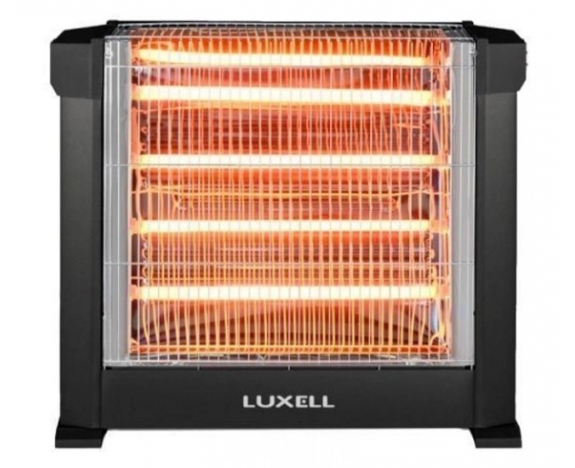 (ПІД ЗАМОВЛЕННЯ) Обігрівач інфрачервоний кварцовий Luxell KS-2760, 2200 Вт, 4 кварцові трубки, термостат.